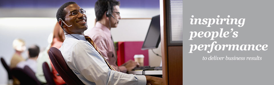 inspiring people's performance to deliver business results